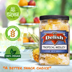 Tropical Mixed Dried Fruit Medley Jumbo Jar - It's Delish (photo 4)