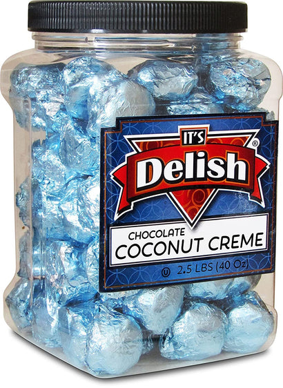 Chocolate Coconut Cremes — Jumbo Jar - It's Delish
