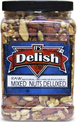 Raw Mixed Nuts Without Peanuts — Jumbo Jar - It's Delish (photo 3)