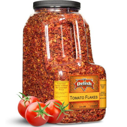 Dried Tomato Flakes — Bulk Bag - It's Delish
