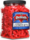 Watermelon Licorice Bits  Jumbo Jar