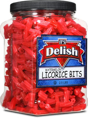 Watermelon Licorice Bits Jumbo Jar - It's Delish