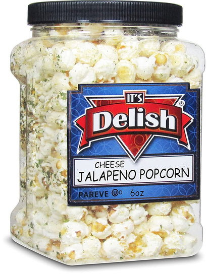 Jalapeño Popcorn — Jumbo Jar - It's Delish