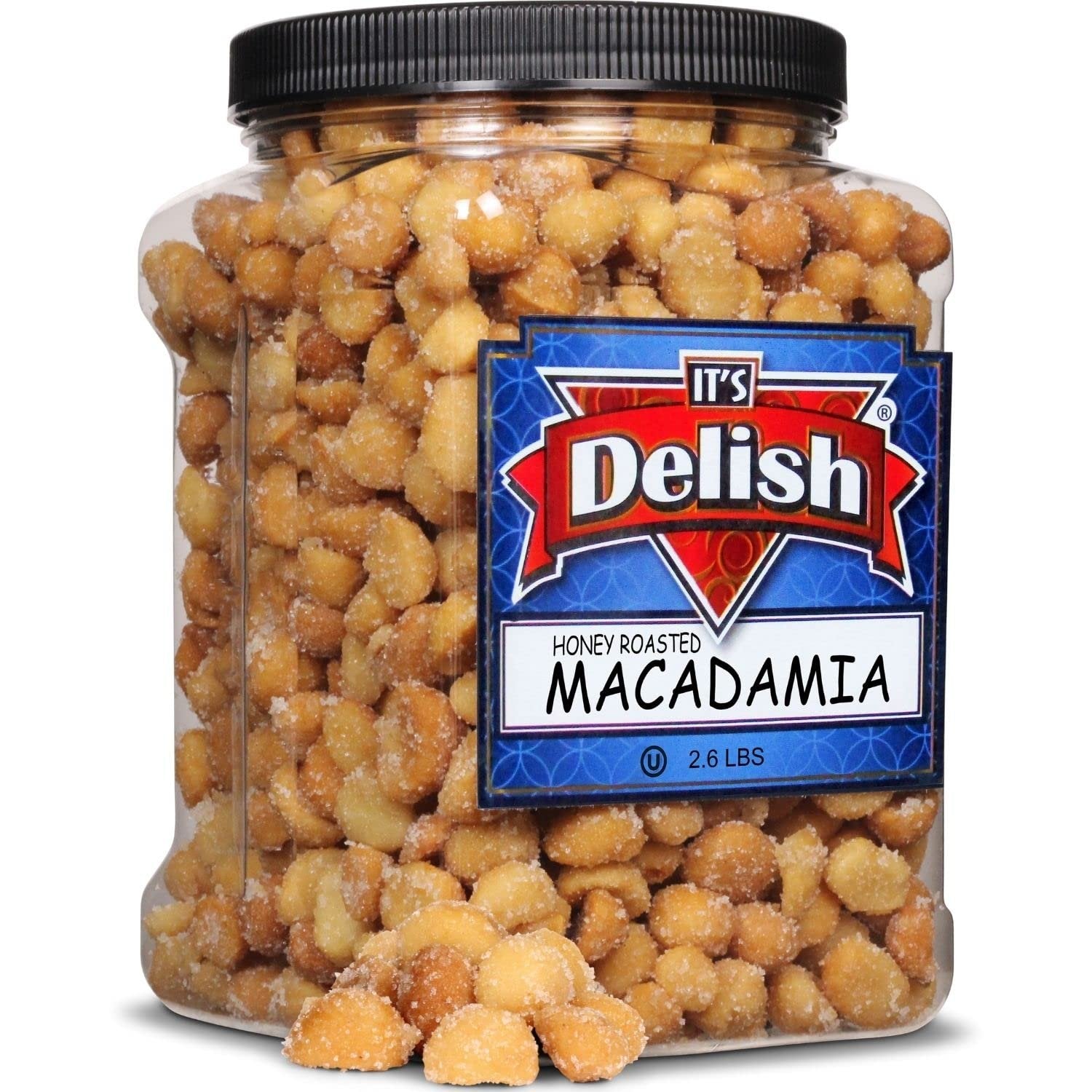 Honey Roasted Macadamia Nuts — Jumbo Jar - It's Delish