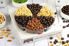 Gourmet Nut & Chocolate Variety 6-Section Gift Tray - It's Delish (photo 5)