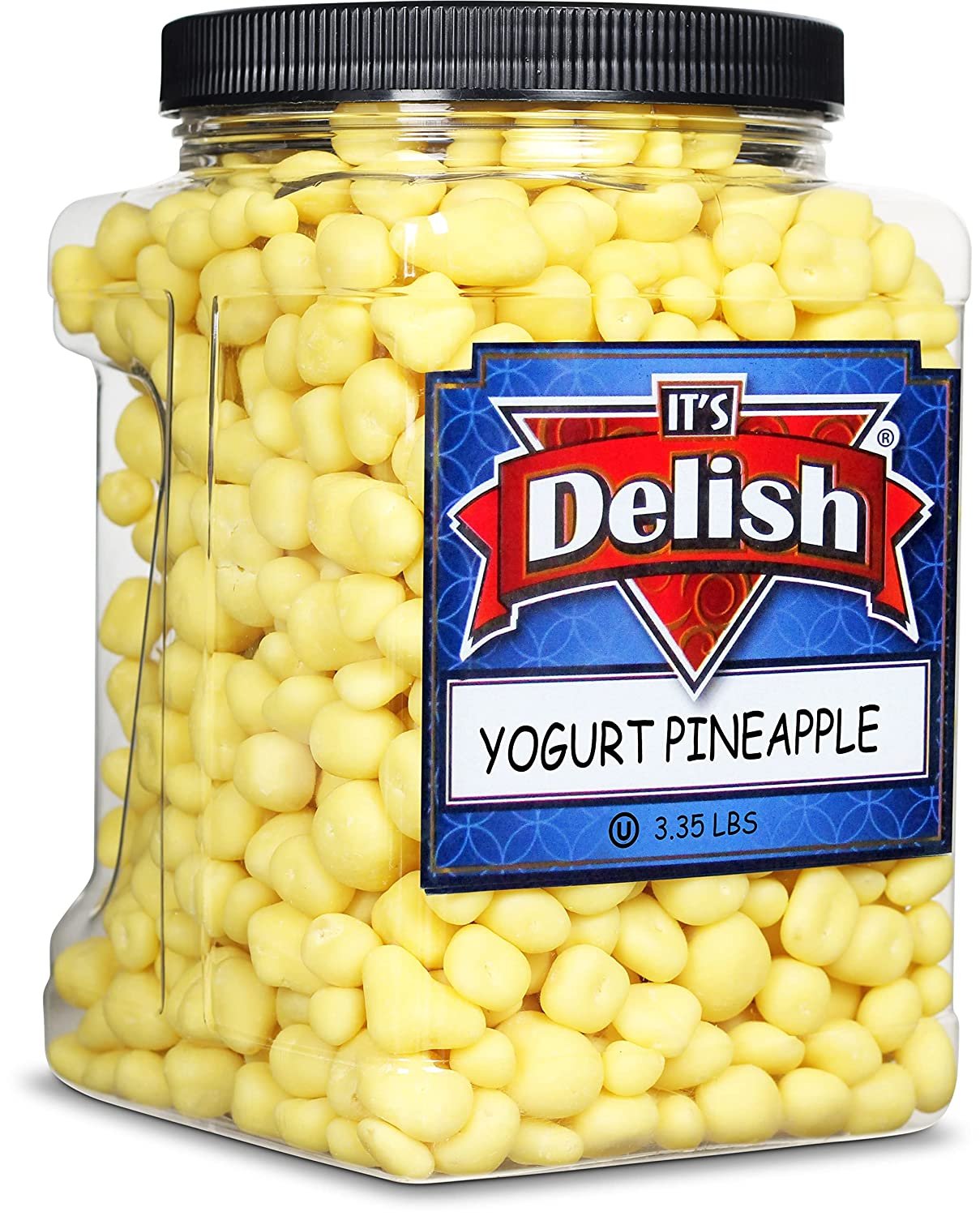 Yogurt-Covered Dried Pineapple — Jumbo Jar - It's Delish