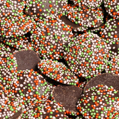 Christmas Dark Chocolate Nonpareils - It's Delish