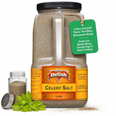 Celery Salt 6 LBS Bulk Restaurant Gallon Jug with Handle - It's Delish (photo 3)
