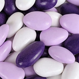 Lavender Medley Jordan Almonds - It's Delish
