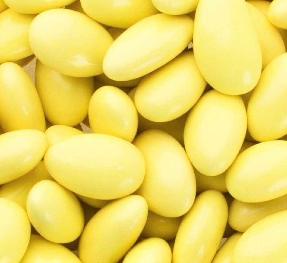 Jordan Almonds, Yellow - It's Delish
