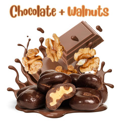 Dark Chocolate Covered Walnuts — Jumbo Jar - It's Delish (photo 2)