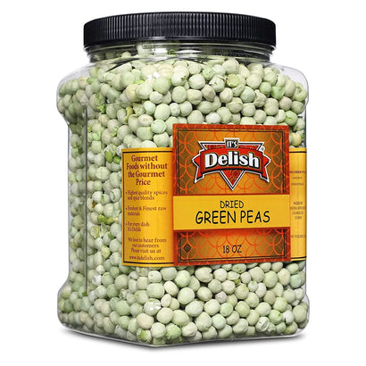 Freeze Dried Peas — Jumbo Jar - It's Delish