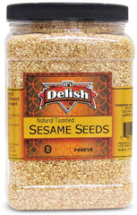 Toasted White Sesame Seeds — Jumbo Jar - It's Delish (photo 2)