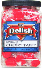 Cherry Red Taffy Chews — Jumbo Jar - It's Delish (photo 3)