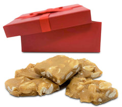 Classic Peanut Brittle Red Gift Box - It's Delish (photo 3)