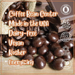 Dark Chocolate Espresso Beans Jumbo Jar - It's Delish (photo 5)