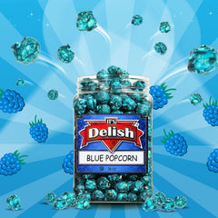 Blue Raspberry Popcorn — Jumbo Jar - It's Delish (photo 2)