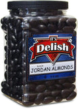 Black Jordan Almonds — Jumbo Jar