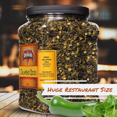 Dried Jalapeno Dices Jumbo Jar - It's Delish (photo 6)
