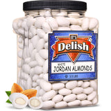 Sugar-Free White Jordan Almonds  Jumbo Jar